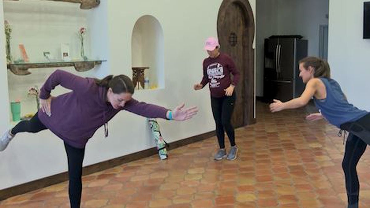 The class gave the mom community in West Texas a space to move, get fit, and support each other...
