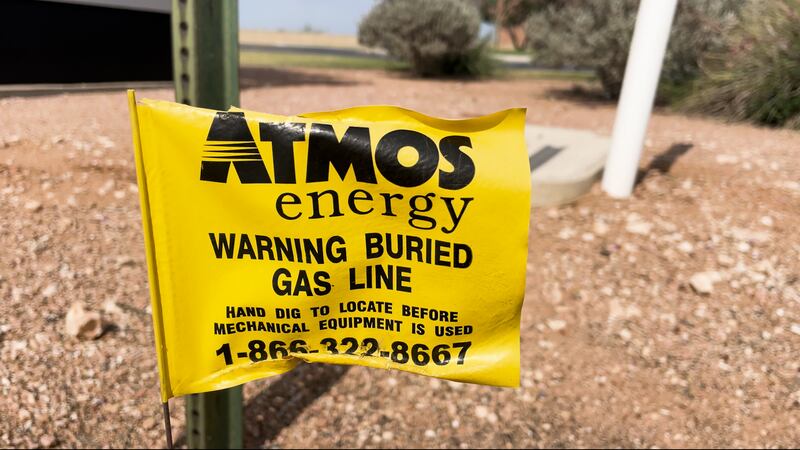 Yellow stands for natural gas and oil, petroleum, or other gaseous or flammable materials.