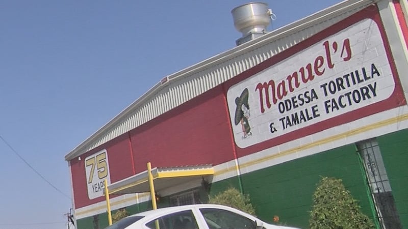 Manuel's Tortilla and Tamale Factory affected from water line brea