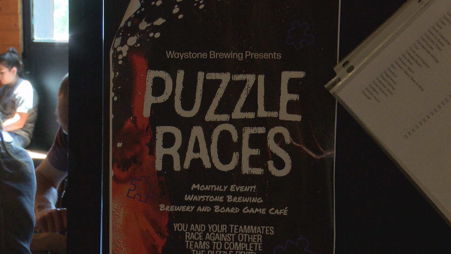 WayStone Brewery host the monthly puzzle race tournament - Vimarsana News
