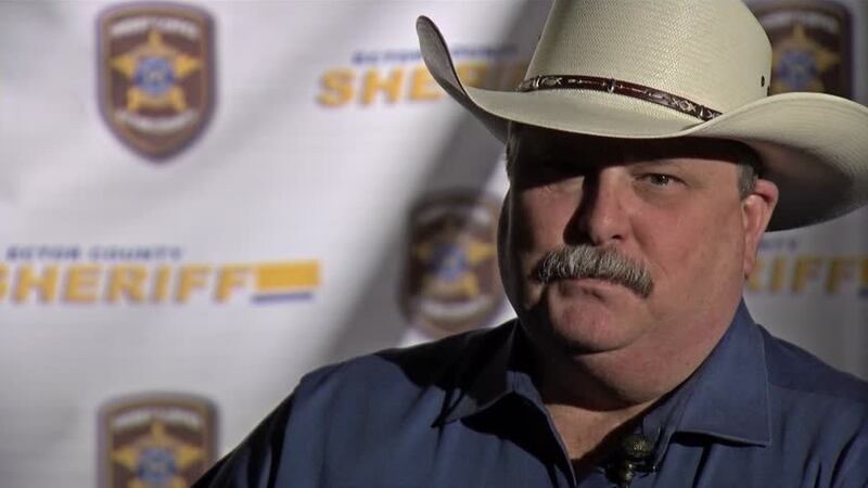 Ector County Sheriff Mike Griffis. (Chris Duesler/CBS 7)