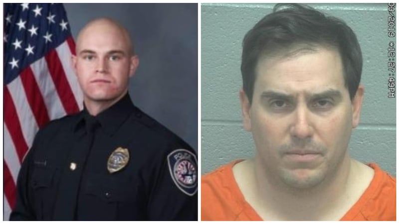 Officer Nathan Hayden Heidelberg was responding to an alarm call in North Midland when he was...