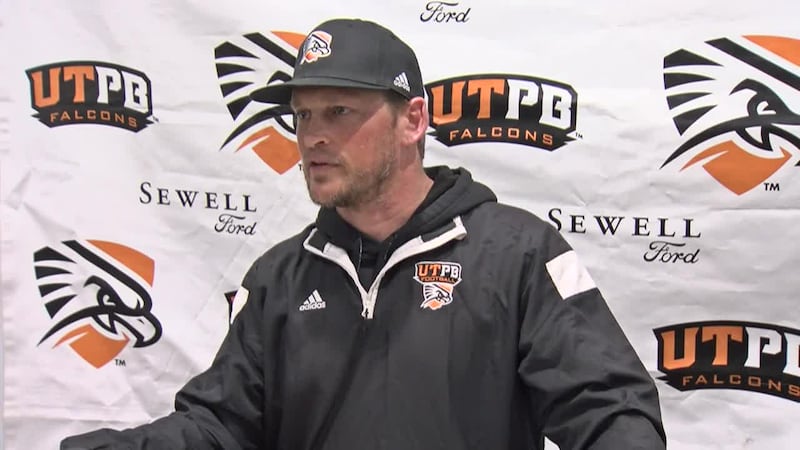 UTPB head football coach Justin Carrigan