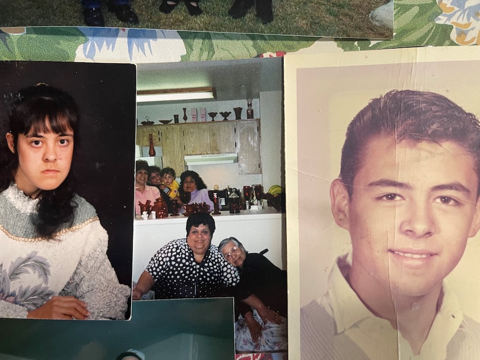 In her personal albums, Lillian Kaulback's son Kevin Reynolds explains she kept photos of her...