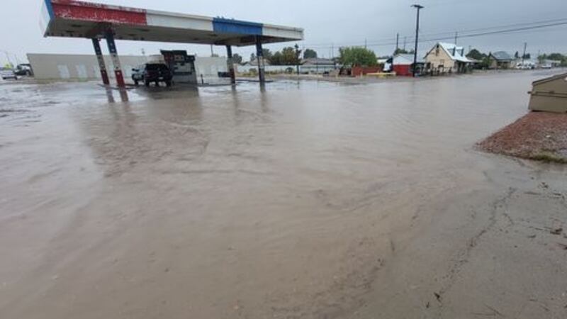 Flooding in Pecos