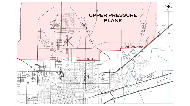 (Map courtesy of the City of Odessa)